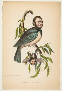 King Bird (Robert P. King and Alexander Baird), from The Comic Natural History of the Human Race
