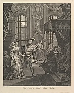 King Henry the Eighth and Anna Bullen