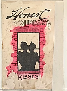 Kisses, from the Honest Library series (N115) issued by Duke Sons & Co. to promote Honest Long Cut Tobacco by W. Duke, Sons & Co.|Donaldson Brothers
