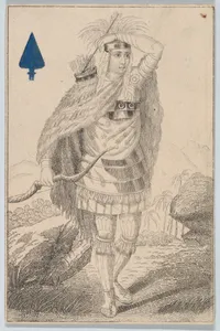 Knave (Telasco from Mexico), from "Court Game of Geography"