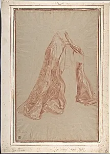 Kneeling Figure Wearing a Cope