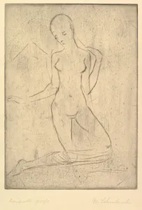Kneeling One (Kneide, groß)