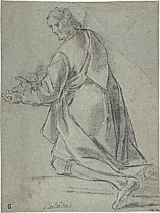 Kneeling Youth Facing Left