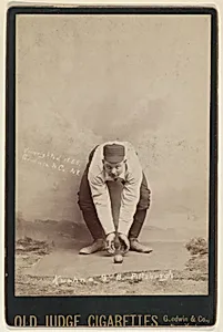 Kuehne, 3rd Base, Pittsburgh, from the series Old Judge Cigarettes by Goodwin & Company