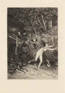 L'Enfer des Beautés Cruelles, plate 5 from "The Decameron"