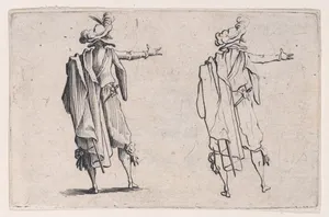 L'Homme Vu de Dos, La Main Droite Tendue (Man Viewed from Behind, Right Hand Extended), from Les Caprices Series B, The Nancy Set