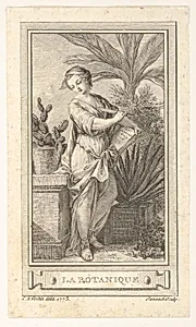 La Botanique, from the Almanach iconologique