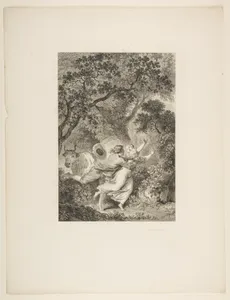 La Clochette, from Contes et nouvelles en vers par Jean de La Fontaine. A Paris, de l'imprimerie de P. Didot, l'an III de la République, 1795