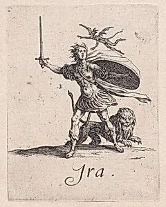 La Colère (Wrath), From Les Péchées Capitaux (The Deadly Sins) by Jacques Callot