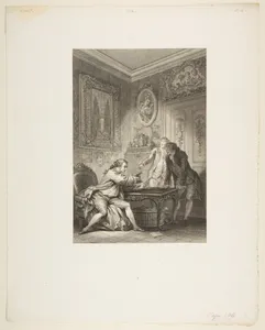 La Coupe Enchantee, from Contes et nouvelles en vers par Jean de La Fontaine. A Paris, de l'imprimerie de P. Didot, l'an III de la République, 1795