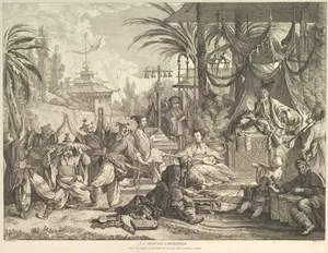 La Danse Chinoise (The Chinese Dance), from Chinoiseries