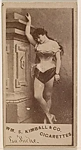 La Juche, from the Actresses series (N203) issued by Wm. S. Kimball & Co. by William S. Kimball & Company