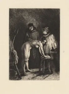 La Jument du Compere Pierre, plate 9 from "The Decameron"
