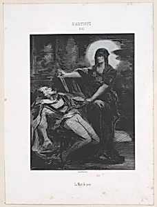 La Mort de peur by Narcisse-Virgile Diaz de la Peña|Bertauts