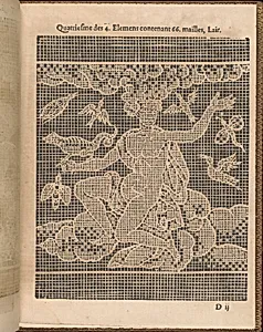 La Pratique de l'Aiguille, page 13 (recto) by Marie de Medici|Jean Le Clerc|Matthias Mignerak|Pierre Firens