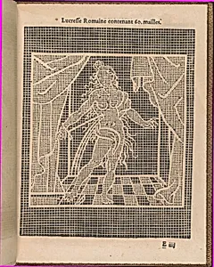 La Pratique de l'Aiguille, page 19 (recto) by Matthias Mignerak|Pierre Firens|Marie de Medici|Jean Le Clerc