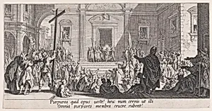 La Présentation au Peuple (The Presentation of Christ to the People), from La Grande Passion (The Large Passion) by Jacques Callot