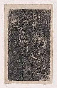 La Tentation de Saint Antoine (The Temptation of St. Anthony) by Rodolphe Bresdin