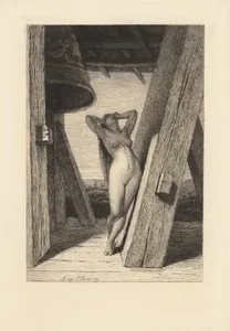 La Vengeance du Philosophe Amoureux, plate 8 from "The Decameron"