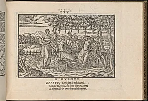 La Vera Perfettione del Disegno di varie sorti di recami, page 23 (recto) by Giovanni Ostaus|Giuseppe Salviati (Giuseppe Porta, called Il Salviati)