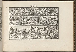 La Vera Perfettione del Disegno di varie sorti di recami, page 29 (recto) by Giovanni Ostaus|Giuseppe Salviati (Giuseppe Porta, called Il Salviati)