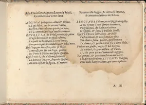 La vera perfettione del disegno di varie sorti di recami, page 2 (recto)