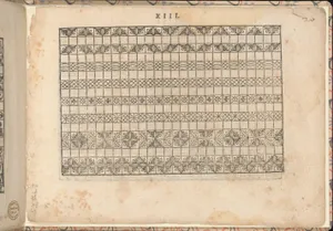 La vera perfettione del disegno di varie sorti di recami, page 4 (recto)