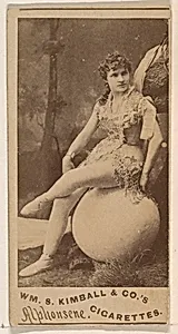 Lady Alphonsene, from the Actresses series (N203) issued by Wm. S. Kimball & Co. by William S. Kimball & Company