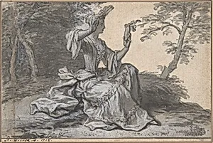 Lady with a Mirror