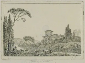 Landscape by François Jean Sablet