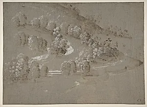 Landscape (recto); Landscape (verso)