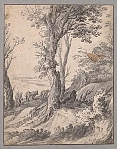 Landscape with a Large Tree