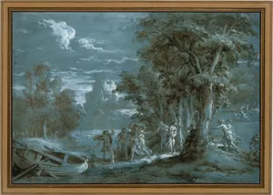 Landscape with a Scene from Fénelon's Télémaque