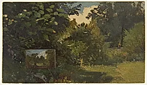 Landscape with an Easel