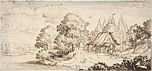 Landscape with Cottage