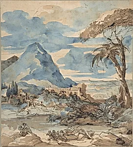Landscape with Fishermen