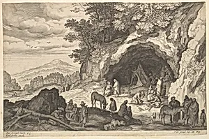 Landscape with Gypsy Camp