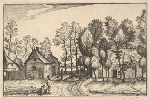 Landscape with Hewed Trees, plate17 from "Regiunculae et Villae Aliquot Ducatus Brabantiae"