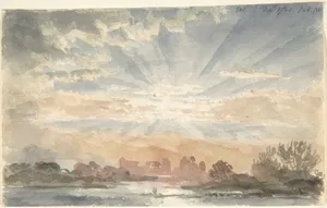 Landscape with Rising Sun, December 1, 1828, 8:30 a.m.
