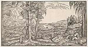 Landscape with Saint John the Evangelist