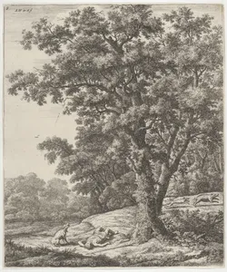 Landscape with the Death of Adonis, from the Series of Six Mythological Scenes
