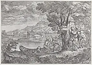 Landscape with the flight into Egypt