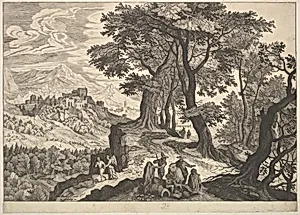 Landscape with Tobias and the Angel and Gypsies