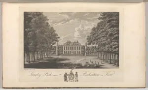 Langley Park, near Beckenham in Kent, from Edward Hasted's, The History and Topographical Survey of the County of Kent, vols. 1-3