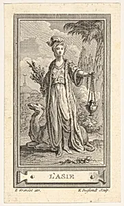 L'Asie, from the Almanach iconologique by Hubert François Gravelot|Emmanuel Jean de Ghendt