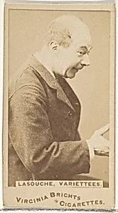Lasouche, Variettees, from the Actors and Actresses series (N45, Type 1) for Virginia Brights Cigarettes by Allen & Ginter