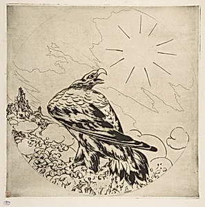 L'Assiette Républicaine by Félix Bracquemond