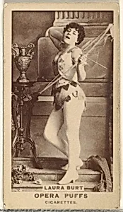 Laura Burt, from the Actors and Actresses series (N171) for Opera Puffs Cigarettes by Goodwin & Company