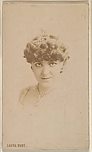Laura Burt, from the Actresses series (N246), Type 1, issued by Kinney Brothers to promote Sporting Extra Cigarettes by Kinney Brothers Tobacco Company