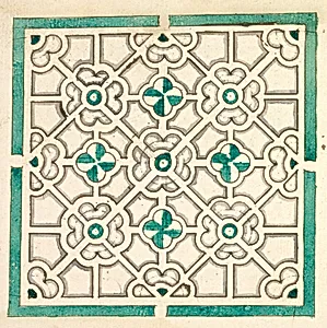 Layout for a Garden with Flower-shaped Floral Beds by Jörg Rurfinger